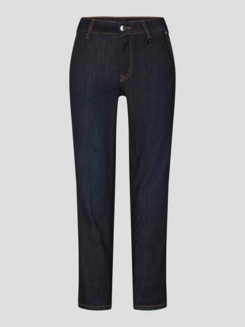 BOGNER ADA STRAIGHT FIT JEANS IN DARK DENIM BLUE