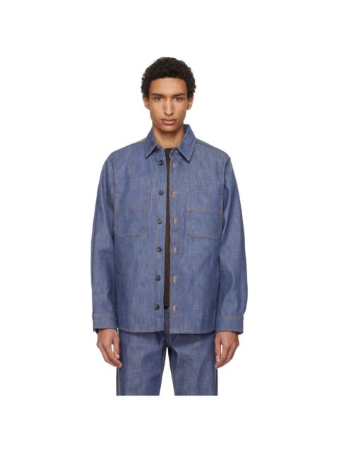 A.P.C. Blue Noah Denim Jacket