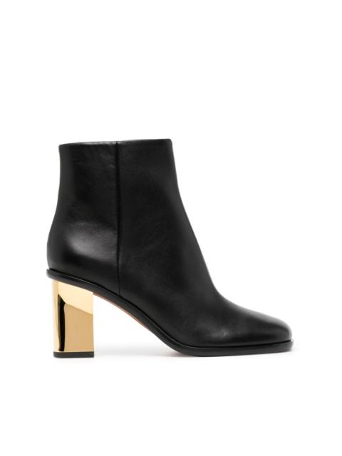 Chloé Rebecca 75mm leather boots