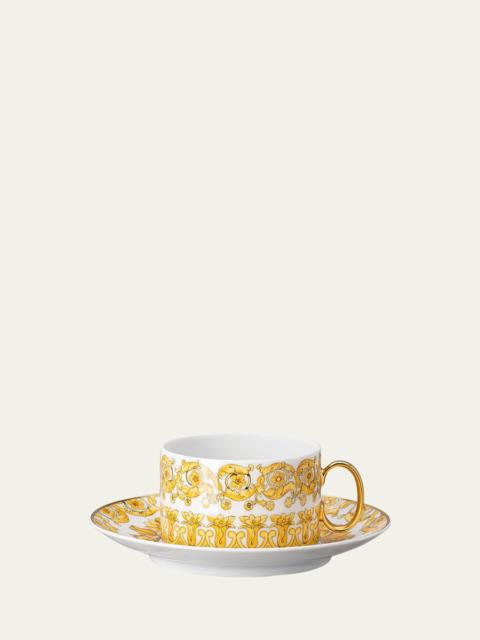 VERSACE Medusa Rhapsody Tea Cup & Saucer
