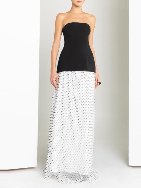 Black Halo Lunara Maxi dress