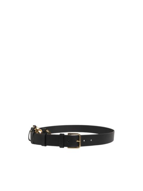 Dolce & Gabbana leather buckle belt