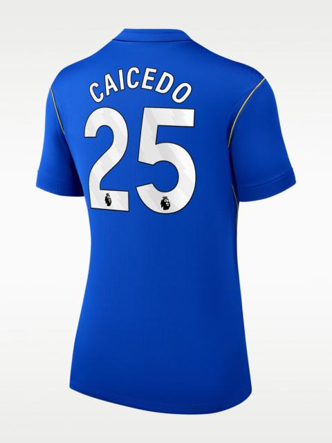 Nike Moisés Caicedo Chelsea 2026/27 Stadium Home Women's Nike Dri-FIT Soccer Jersey