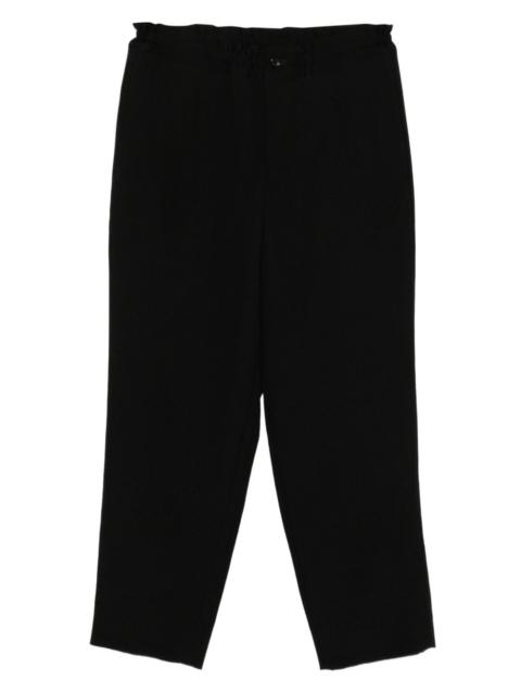 BLACK COMME des GARÇONS wool trousers