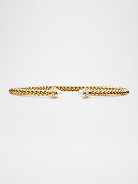 DAVID YURMAN 3mm Cablespira Bracelet in 18K Gold