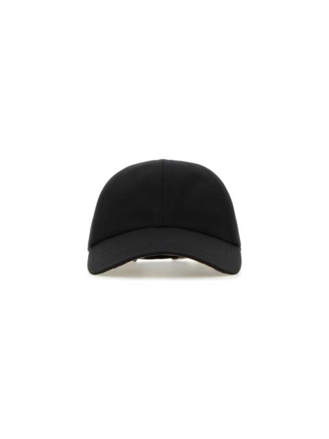 Burberry Black Polyester Blend Baseball Cap | italist
