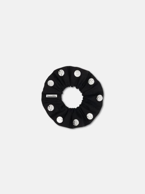 Nanushka Studded Organza Scrunchie