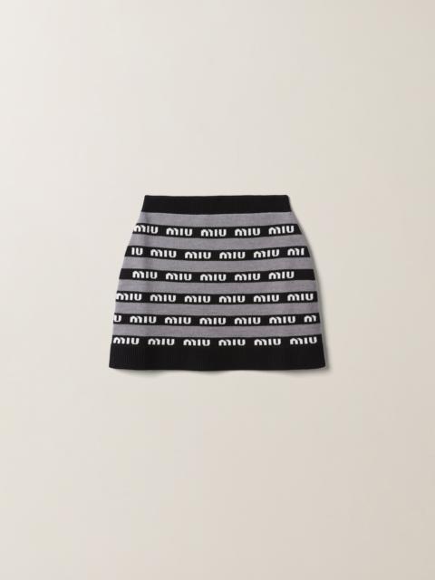 Miu Miu Wool skirt