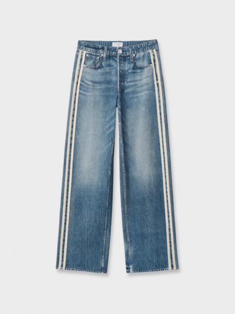 rag & bone rb Miramar Sport Stripe Track Pant Cotton Terry