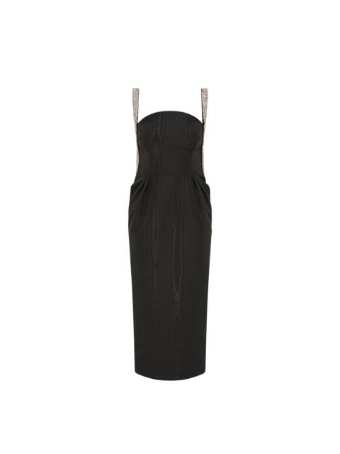 REBECCA VALLANCE Teles Embellished Midi Dress