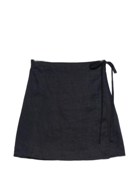 BONDI BORN® Bondi Born Tie Detail Mini Skirt
