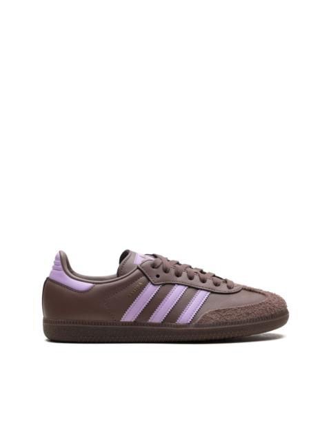 adidas Samba OG "Earth Strata Purple Glow" sneakers