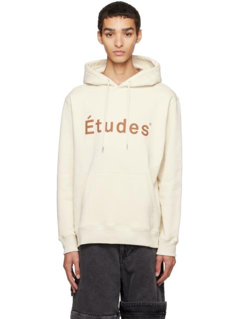 Étude logo-print organic-cotton hoodie