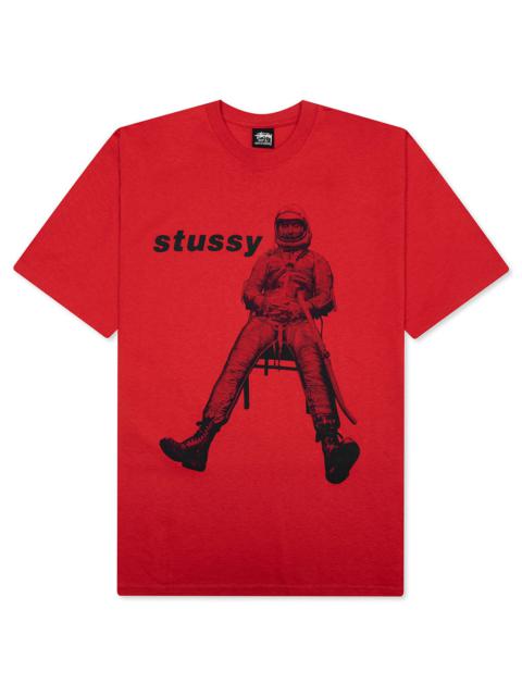Stüssy ASTRONAUT TEE - CAYENNE