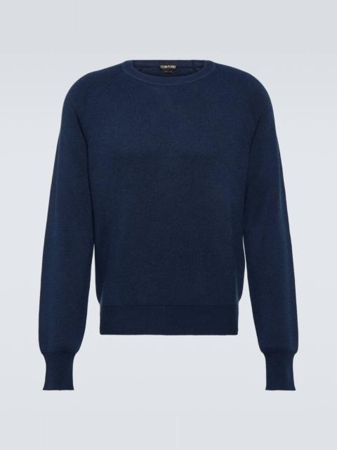 TOM FORD Cotton, silk, and wool sweater