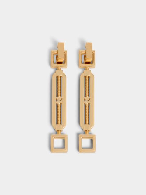 DSQUARED2 METAL BAR EARRINGS