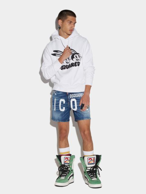 DSQUARED2 BE ICON DAN SHORTS
