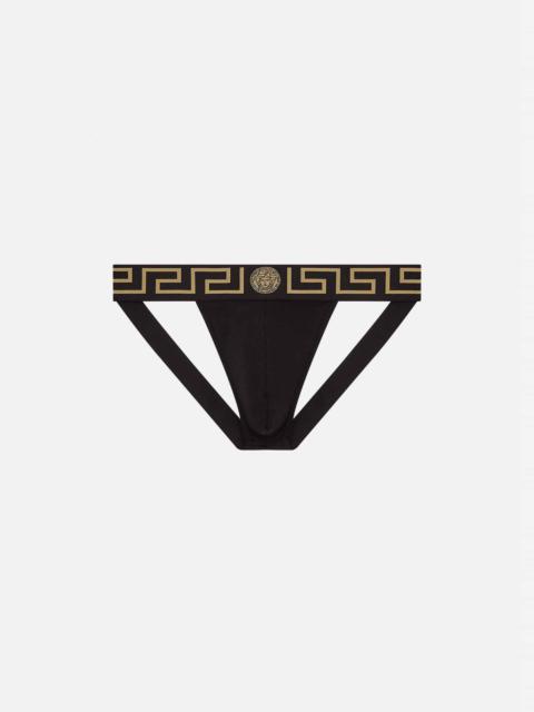 VERSACE Greca Border Jock Strap