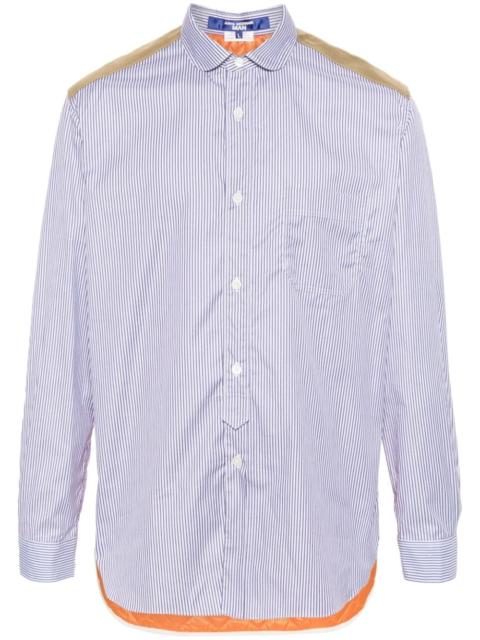 Junya Watanabe MAN striped cotton shirt