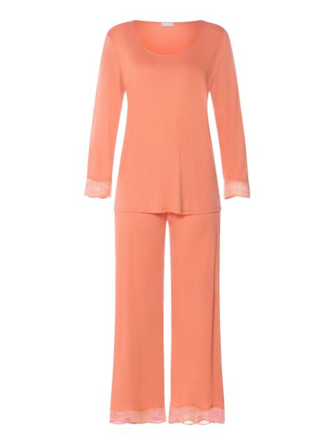 HANRO Cira Scalloped Lace TENCEL™ Pajama Set