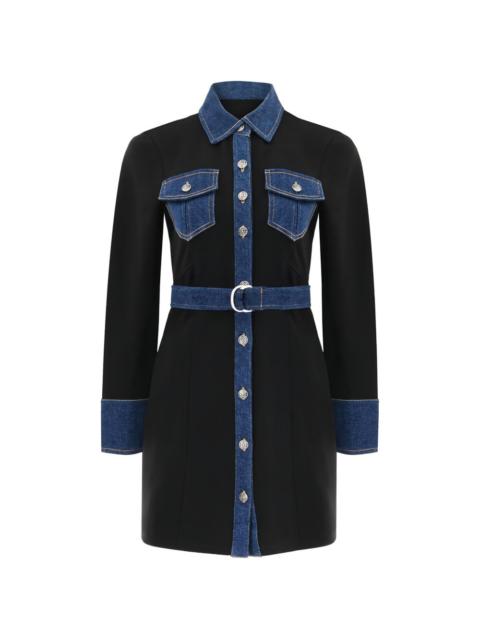 Cinq à Sept Aliza belted mini dress