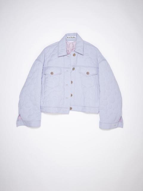 Acne Studios Quilted jacket - Lilac purple