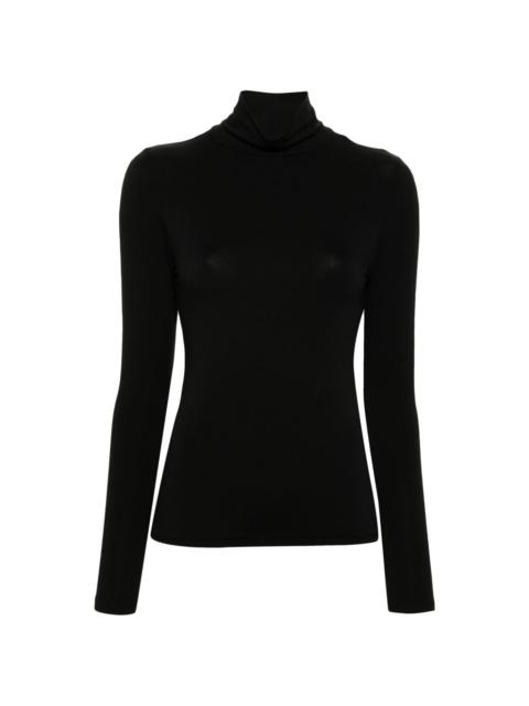 roll-neck jersey