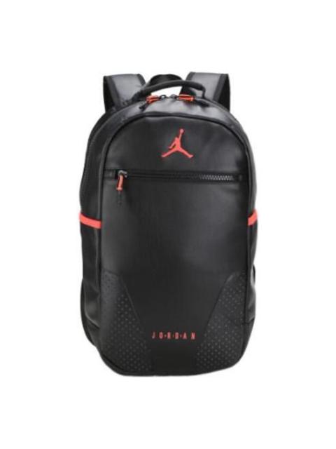 Jordan AIR JORDAN aj6 Logo Backpack 'Black Red' 9A0259-KR6