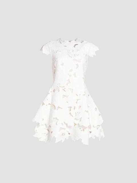 SIMKHAI Women's Holloway Cut-Out Lace Minidress - White