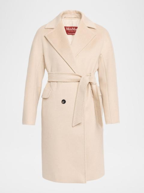 Max Mara Panteon Cashmere-Blend Midi Coat