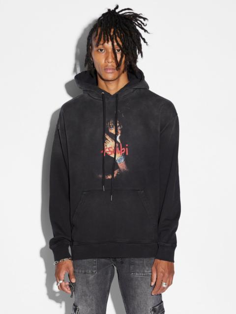 Ksubi 999 JUICE WRLD BIGGIE HOODIE JET BLACK FADE