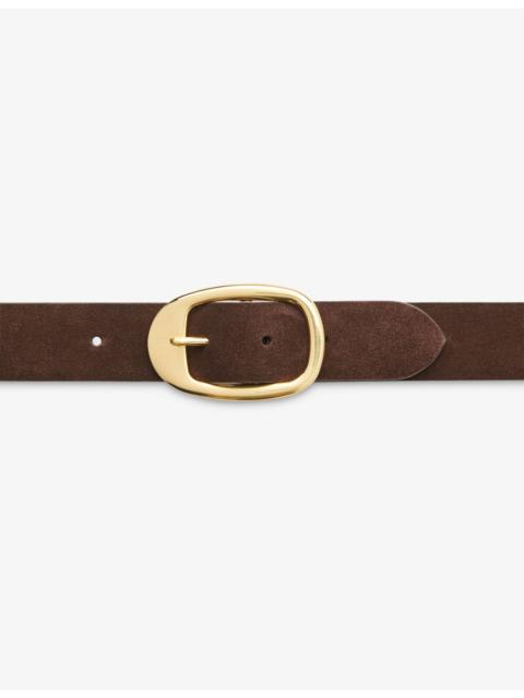 WHISTLES Suede Buckle Belt