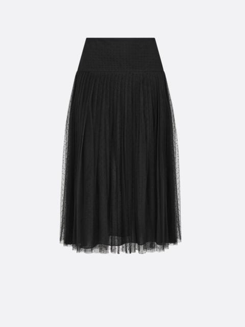 Dior Mid-Length Pleated Skirt