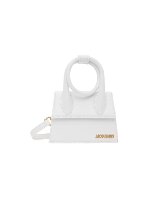 JACQUEMUS White Les Classiques 'Le Chiquito Noeud' Bag