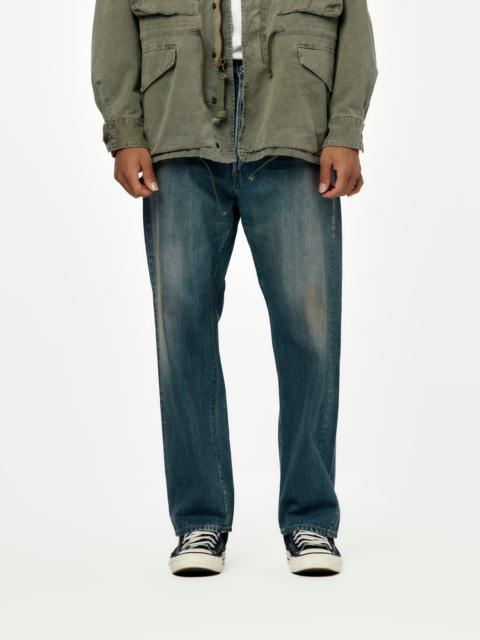 A.PRESSE NO.22 WASHED WIDE DENIM PANTS (INDIGO 1)