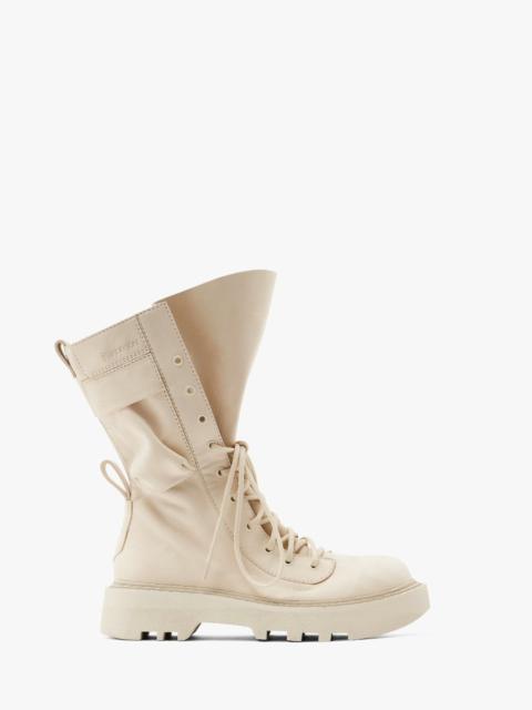 JW Anderson COMBAT LEATHER BOOTS