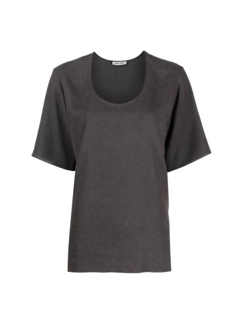 LOW CLASSIC scoop-neck short-sleeve T-shirt