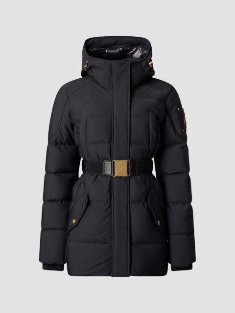 MOOSE KNUCKLES Women's Gilded 3Q Down Jacket - Black