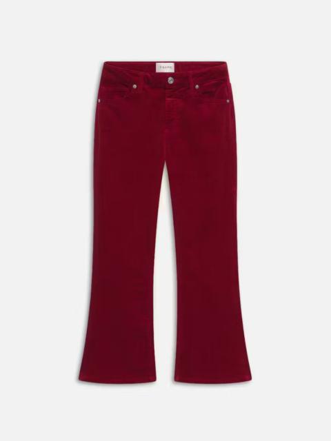 FRAME Le Crop Mini Boot Corduroy in Paprika