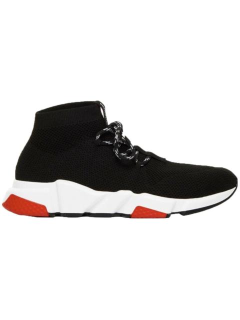 BALENCIAGA Balenciaga Speed Trainer Lace Up Black Black White Red