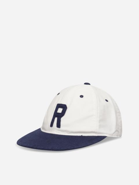 Polo Ralph Lauren Felt-Patch Chamois Ball Cap Deckwash White / Newport Navy