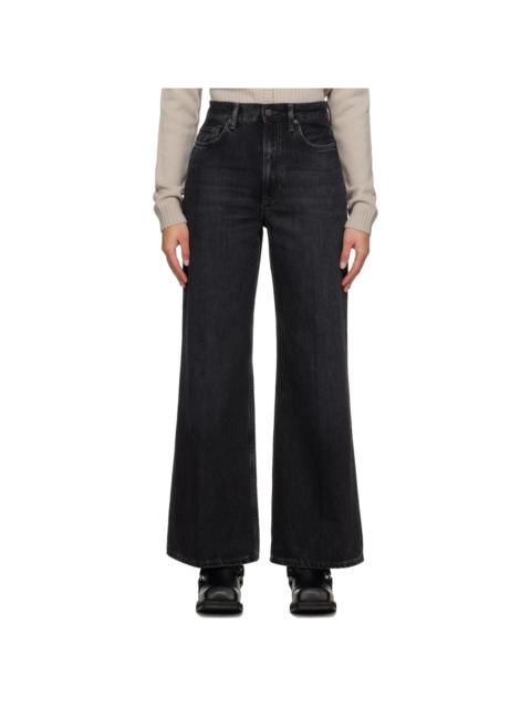 Acne Studios Black Relaxed-Fit Jeans