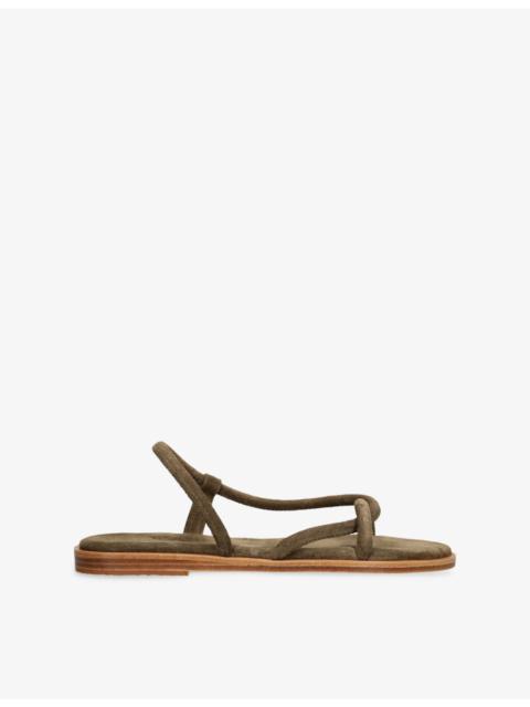 ANCIENT GREEK SANDALS Bomba Suede Sandals