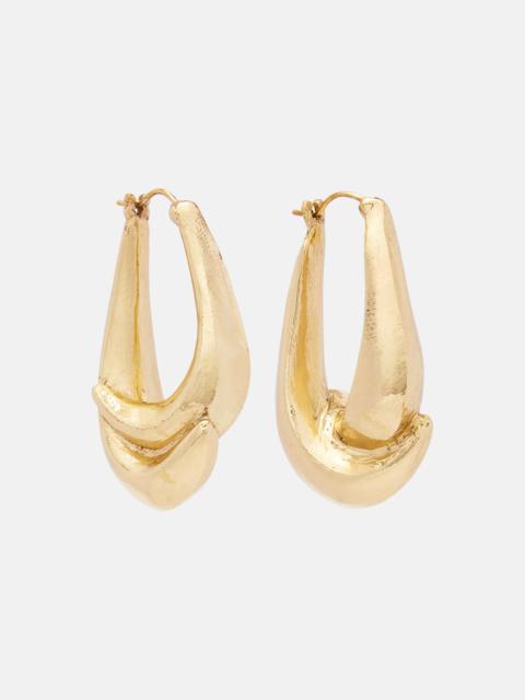 ALÉMAIS Atomic hoop earrings