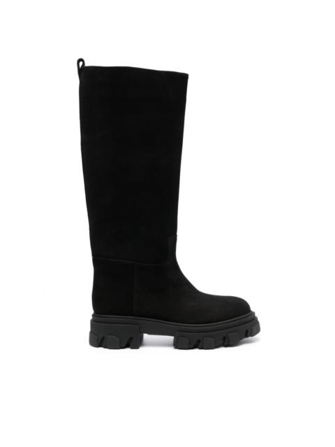 GIABORGHINI chunky-sole suede boots