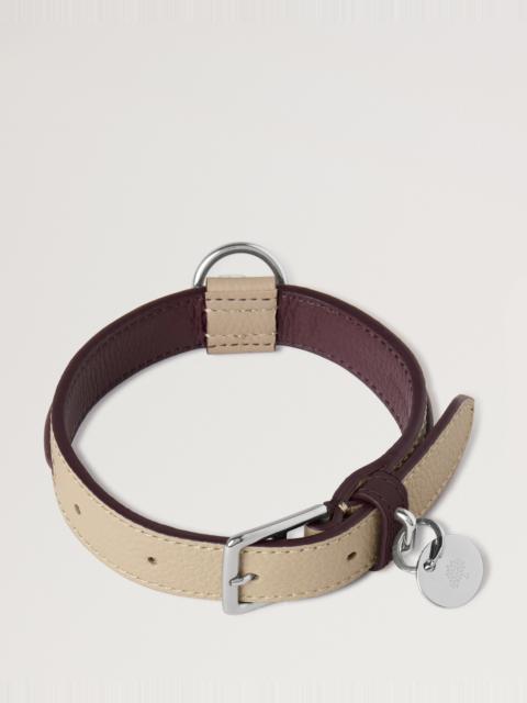 Small Leather Dog Collar
Dune & Oxblood Small Classic Grain