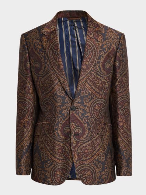 Etro Men's Milano Paisley Jacquard Sport Coat