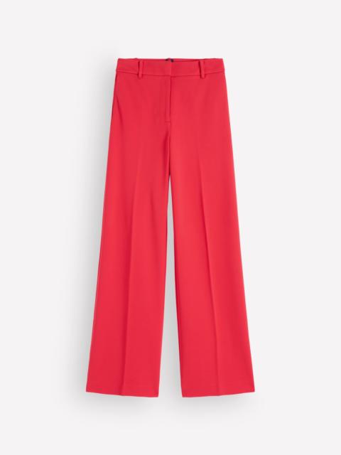 BODEN Belgravia Ponte Pants-Royal Red