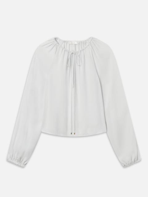 FRAME The Silk Balloon Blouse