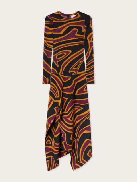 PUCCI LABIRINTO PRINT JERSEY DRESS